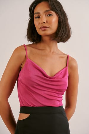 Strong Pink Recyceltes Unterhemd