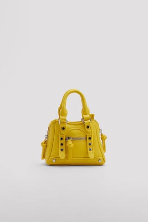 Bright Yellow Mini tas