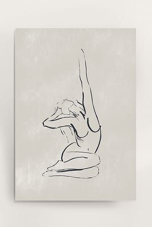 Cream One Body Poster