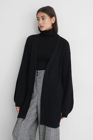 Oversized Knitted Cardigan