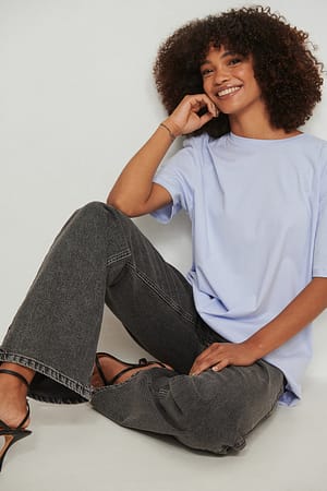 Grey Oversize-T-Shirt