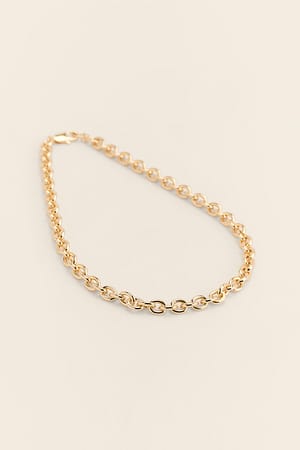 Gold Ronde gerecyclede ketting