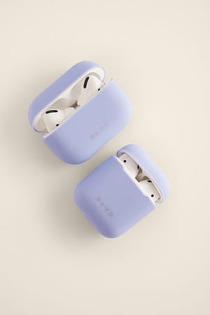 Pastel Blue Airpod Med Silikondeksel