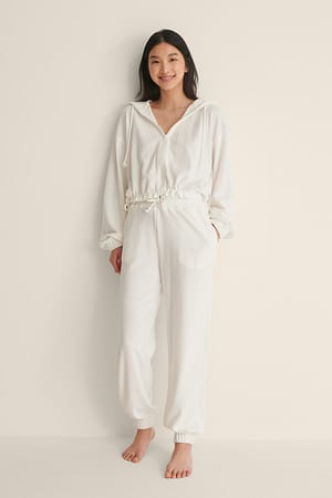Offwhite Organische joggingbroek