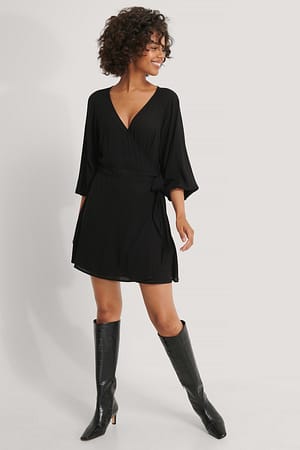 Robe Nouée À Superpositions