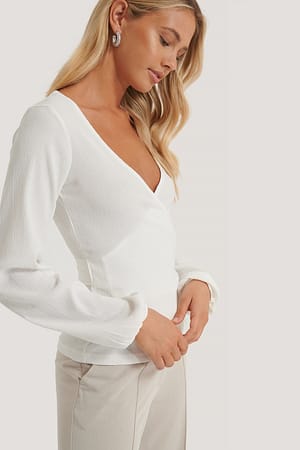 Offwhite Bluse