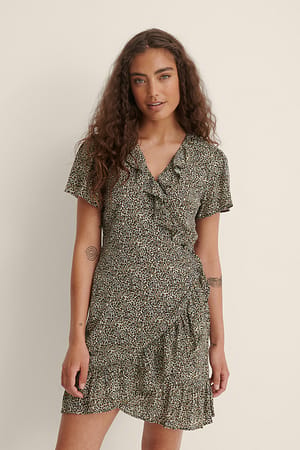 Wrap Mini Dress