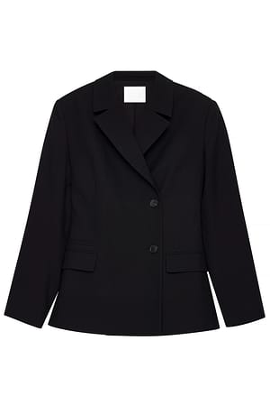 Black Blazer med tettsittende liv