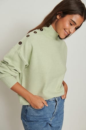 Pull boutonné