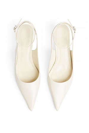 Pointy Ankle Strap Pumps