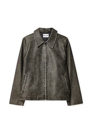 Grey Chaqueta acolchada