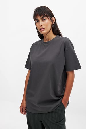 Round Neck Oversized Tee