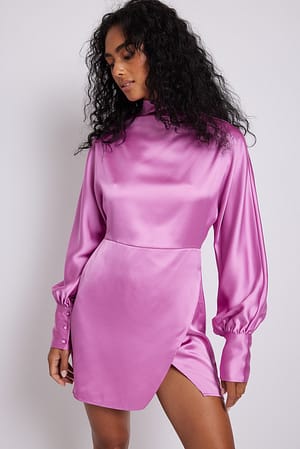 Pink Robe satin