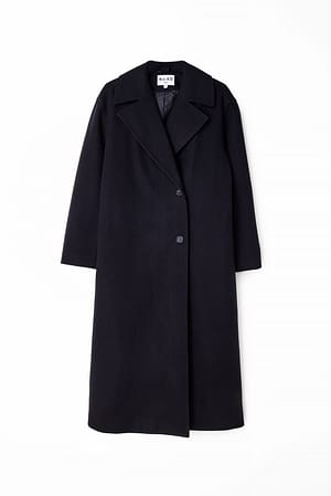 Scarf Detailed Long Coat