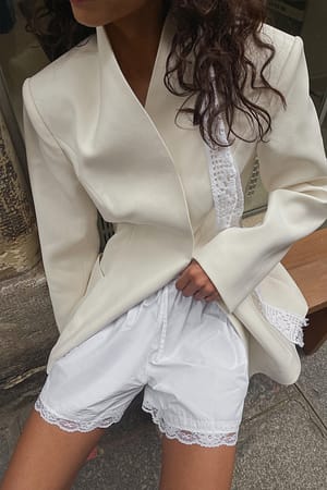 White Skreddersydd blazer