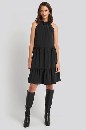 Black Glass Dress