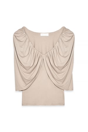 Beige Soft Line cape-topp