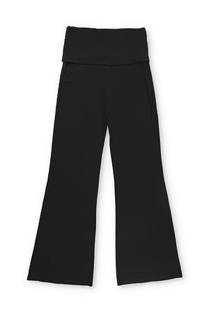 Black Soft-Line-Yogahose