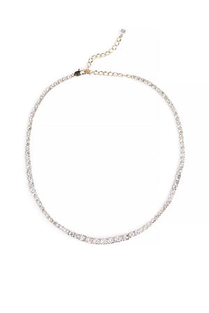 Gold Collar de piedras