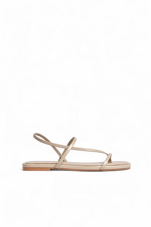 Beige Strap Sandal