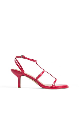 Red Tacones con tiras