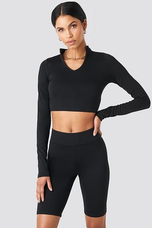 Black Bicycle Shorts