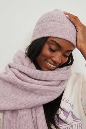 Bubblegum Thin Alpaca Blend Beanie