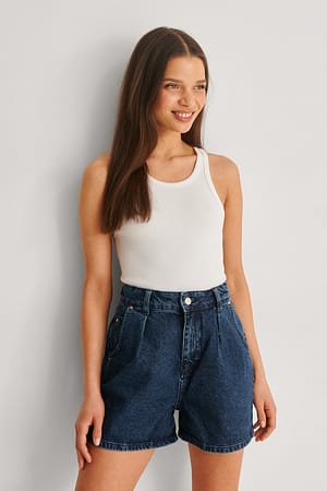 Blue Denimshorts