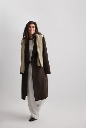 Oversized jas van wolmix
