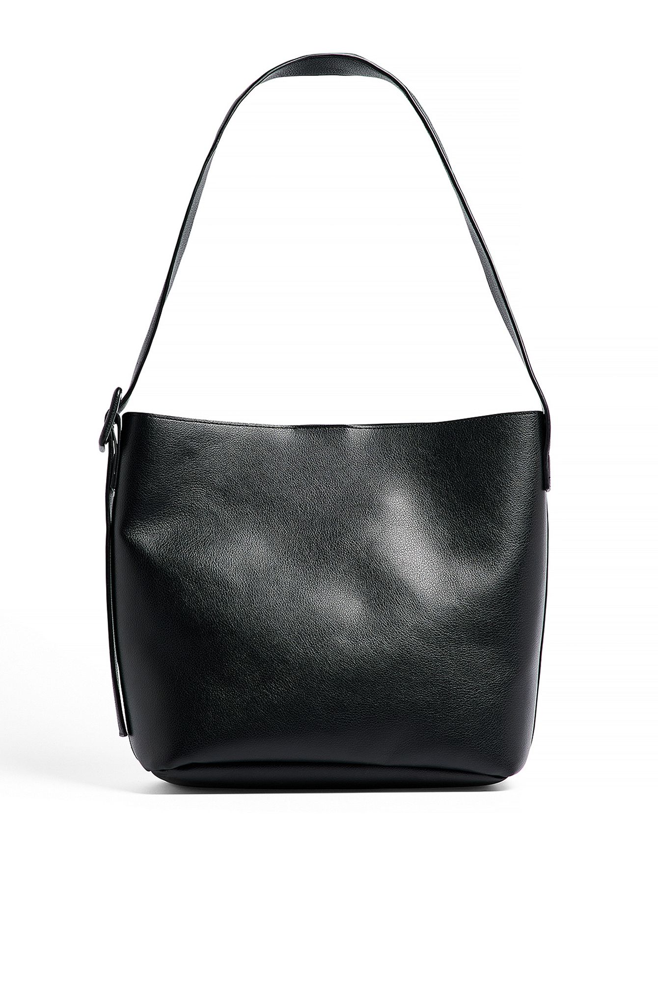 Black Buckle Totebag