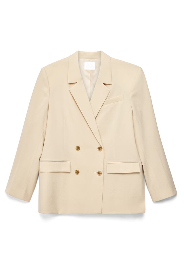 Vanilla Oversized dubbelknäppt blazer