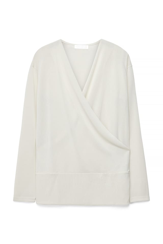 Offwhite Fine Knitted Top