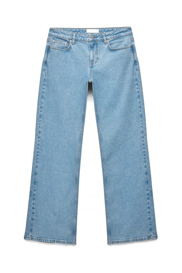 Light Blue Lane jeans met lage taille