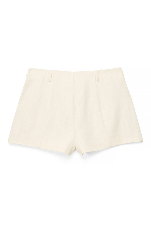 Sand Minishorts de mezcla de lino