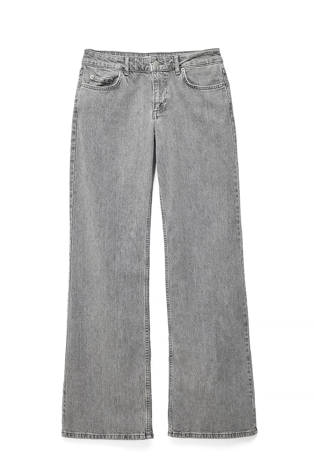 Light Grey Low Waist Jeans