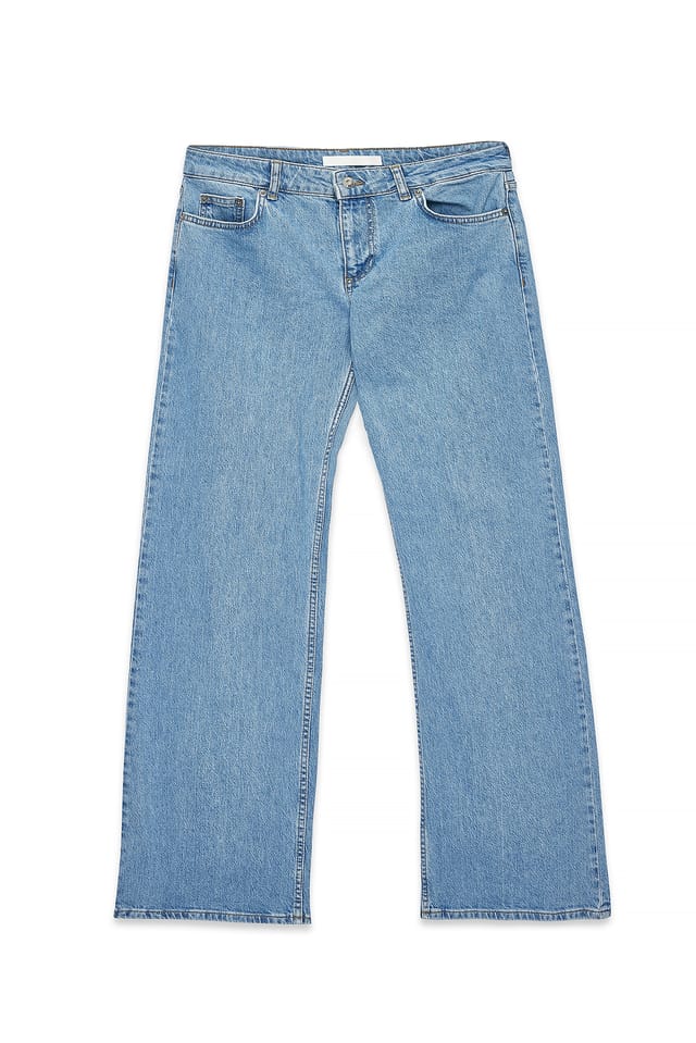 Light Blue Low Waist Jeans