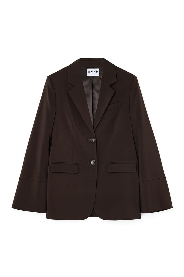 Brown Blazer oversize