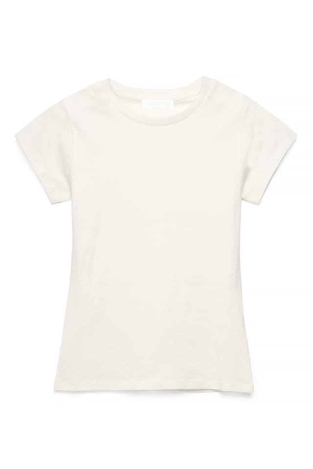 Offwhite Round Neck T-Shirt