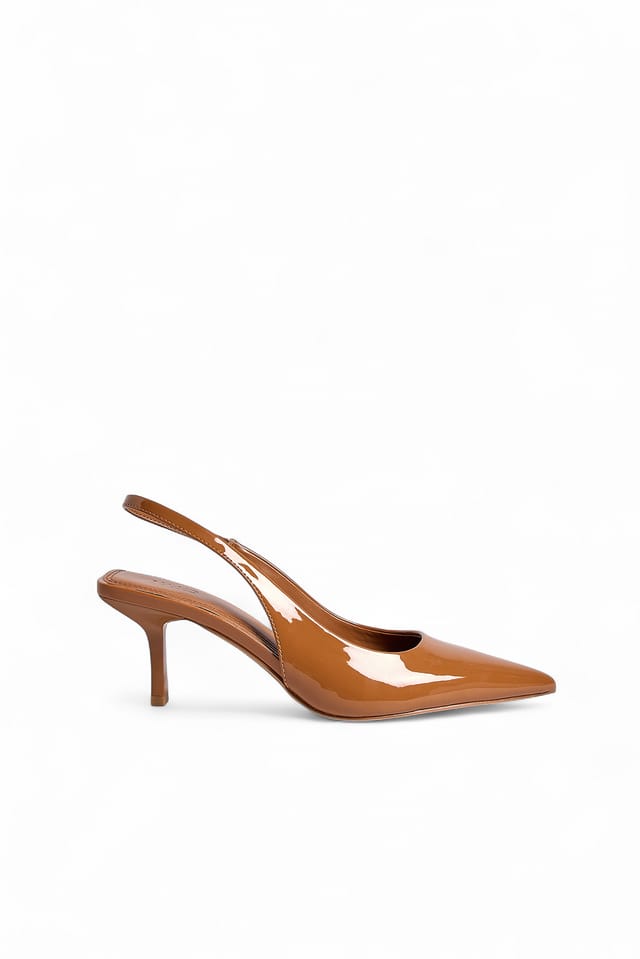 Caramel Slingback Pumps