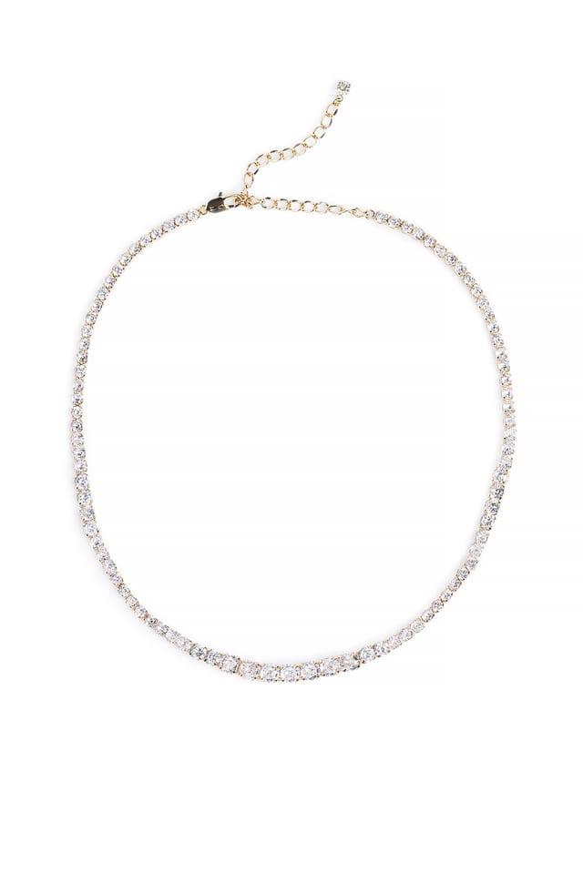 Gold Stone Necklace
