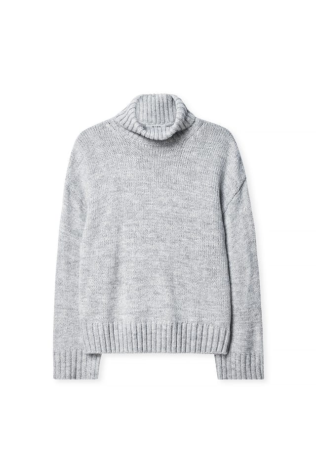 Grey Strickpullover mit Rollkragen