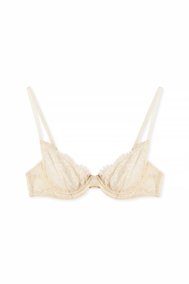 Pearl Underwired Lace Bra
