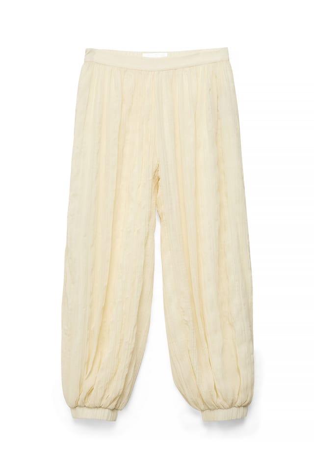 Vanilla Wide Balloon Pants