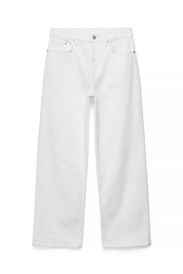 White Yard enkeljeans met hoge taille