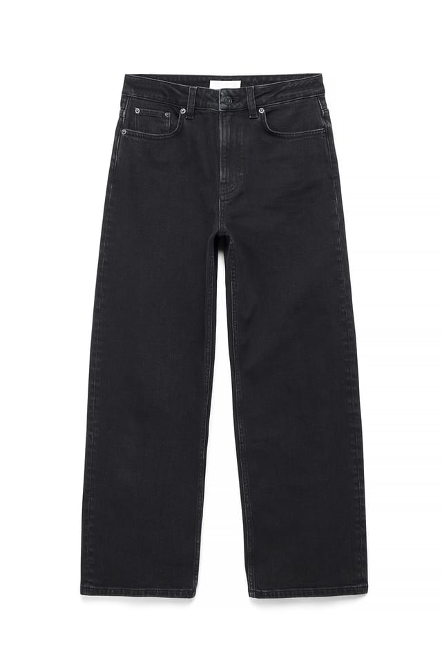 Black Yard enkeljeans met hoge taille