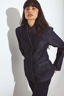 Blazer aus Denim