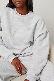Melange Cotton Sweater