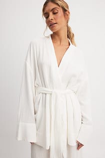 Flowy Belted Blazer