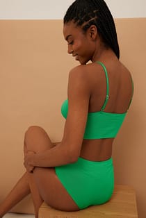 Slip taille haute en coton