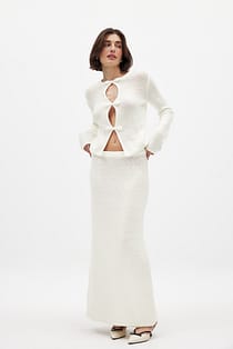 Knitted Maxi Skirt
